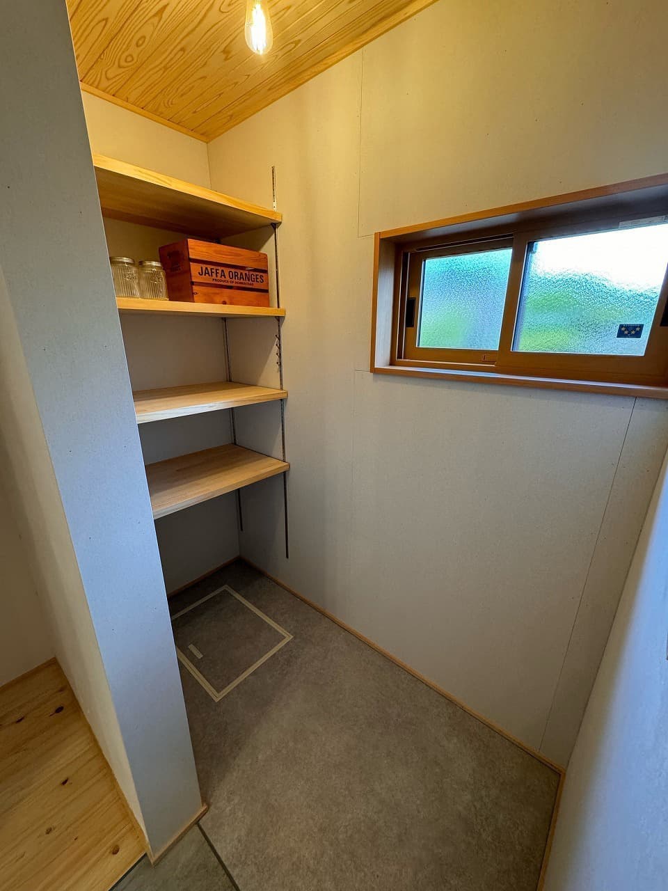 リノベーション後のパントリー