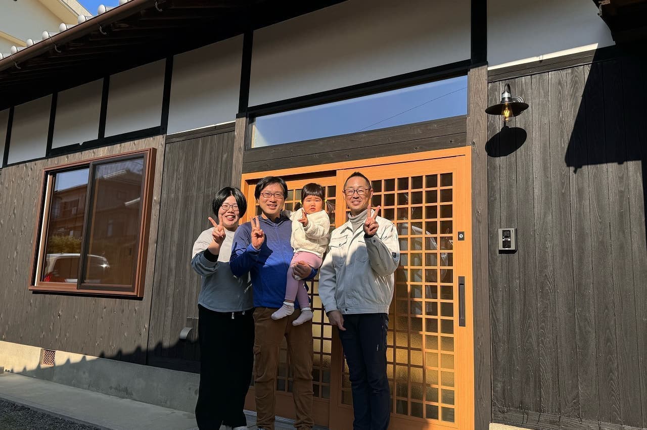 四国中央市で手がけた築50年民家リノベーション事例。