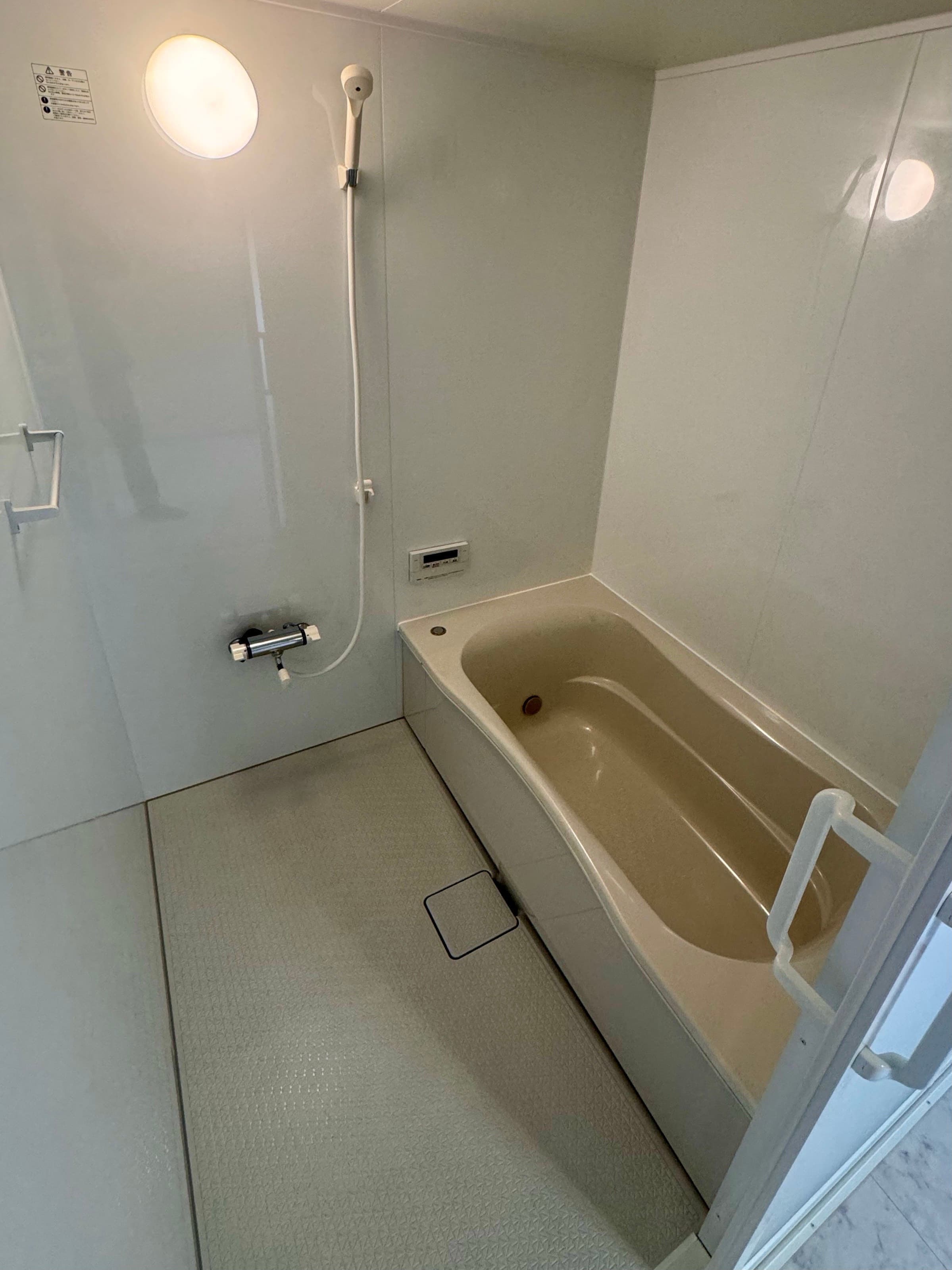 清潔感のある浴室